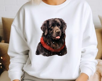 Newfoundland Dog Classic Adult Unisex Sweatshirt, Perfect gift for Newfoundland dog owner, Newfy dog lover gift, Gentle Giant Dog Lover Gift