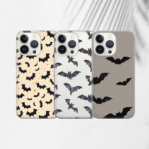 Vampire Phone Case Bat Cover for iPhone 15Pro, 14, 13, 12, 11, Google Pixel 8, 7A, 6A, Samsung Galaxy S24 Ultra, S23fe, A05, A55, A35