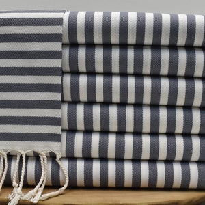 Hand Towels for Kitchen, Head Towel, Personalized Gift Towel, Turkish Towel, Dish Towel, 18 x 40 inch Wedding Favors, silver, @kasya|Pshkr