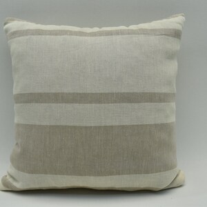 Sofa Pillow Cover, Turkish Pillow, Decorative Pillow, 16 x 16 inch Couch Pillow, Throw Pillow, Bohemian Pillow, Towel Pillow, Tul/Beige.B