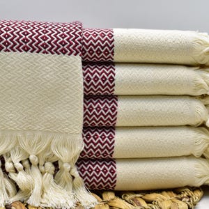 Turkish Bath Towel, Personalized Gift Towel, 36 x 70 inch Custom Gifts, Pom Pom Towel, Wedding Favors, Organic Cotton Towel, colorful, Bncuk