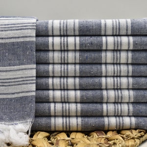 Sauna Towel, Turkish Towel, Beach Towel, Wedding Gift Towel, 40 x 68 inch Bath Towel, Pool Towel, Holiday Towel, Hammam Towel, navy, Terry