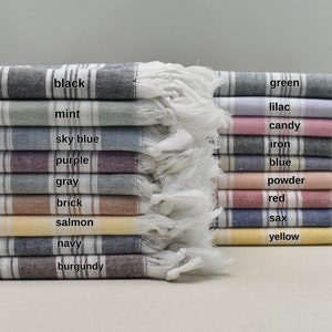 Beach Accessories, Personalized Gift Towel, Gift for Her, Turkish Peshtemal, Organic Cotton Towel, 40 x 68 inch Bath Towel, Shower Towel,