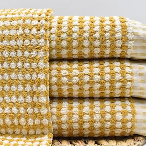 Bachelorette Party Towel, Turkish Peshtemal, Bath Towel, Personalized Gift,  Hammam Towel, Wedding Gift Towel, Mustard, Bncuk