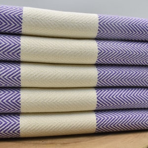 Turkey Bath Towel, Pool Towel, Turkish Towel, Sauna Towel, Beach Peshtemal, Organic Cotton Towel, 40 x 70 inch Hammam Towel, grape, Msır