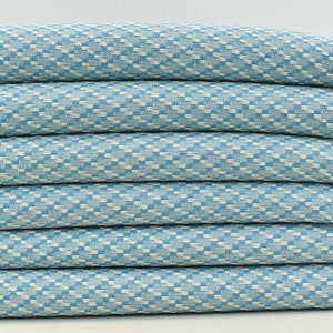 Pool Towel, Bath Towel, Hammam Towel, Turkish Towel, Organic Cotton Towel, 38 x 70 inch Patterned Towel, Beach Accessories, sky blue, Satrnc