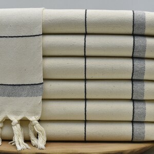 Bathroom Towel, Dish Towel, Kitchen Decor Towel, Hand Towels for Kitchen, Turkish Hand Towel, 18 x 38 inch  Head Towel, natural, Çzgl|Pshkr