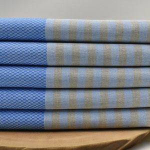 Turkish Towel, Personalized Gifts, Beach Peshtemal, Bath Towel, 40 x 70 inch Cotton Towel, Hammam Towel, Pool Party Towel, g.lapis B-Ince-pt
