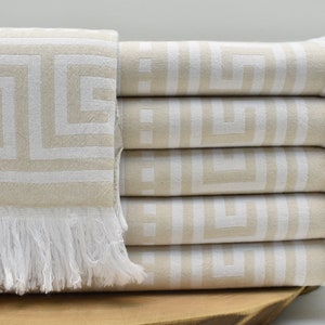 Beach Towel, Turkish Towel, Cotton Turkey Towel, Bath Towel, Bachelorette Party Favor 40 x 70 inch Pool Towel, Sauna Towel, beige Pcman Jkar