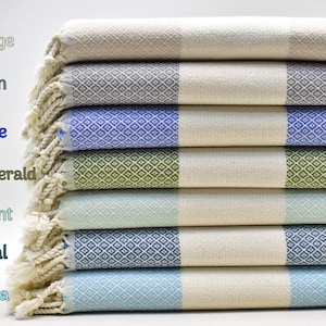 Turkish Towel, Wholesale Hand Towel, Hand Towels for Kitchen, Gift Towel, Face Towel, Dish Towel, 18 x 42 inch Kitchen Towel, Home Decor