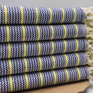 Hammam Towel, Pool Towel, Turkish Towel, Turkey Bath Towel, Organic Cotton Towel, 40 x 70 inch Sauna Towel, Beach Peshtemal, indigo, CZELF