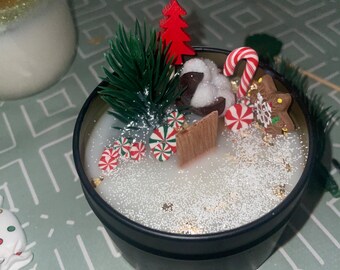 Scented Christmas candle