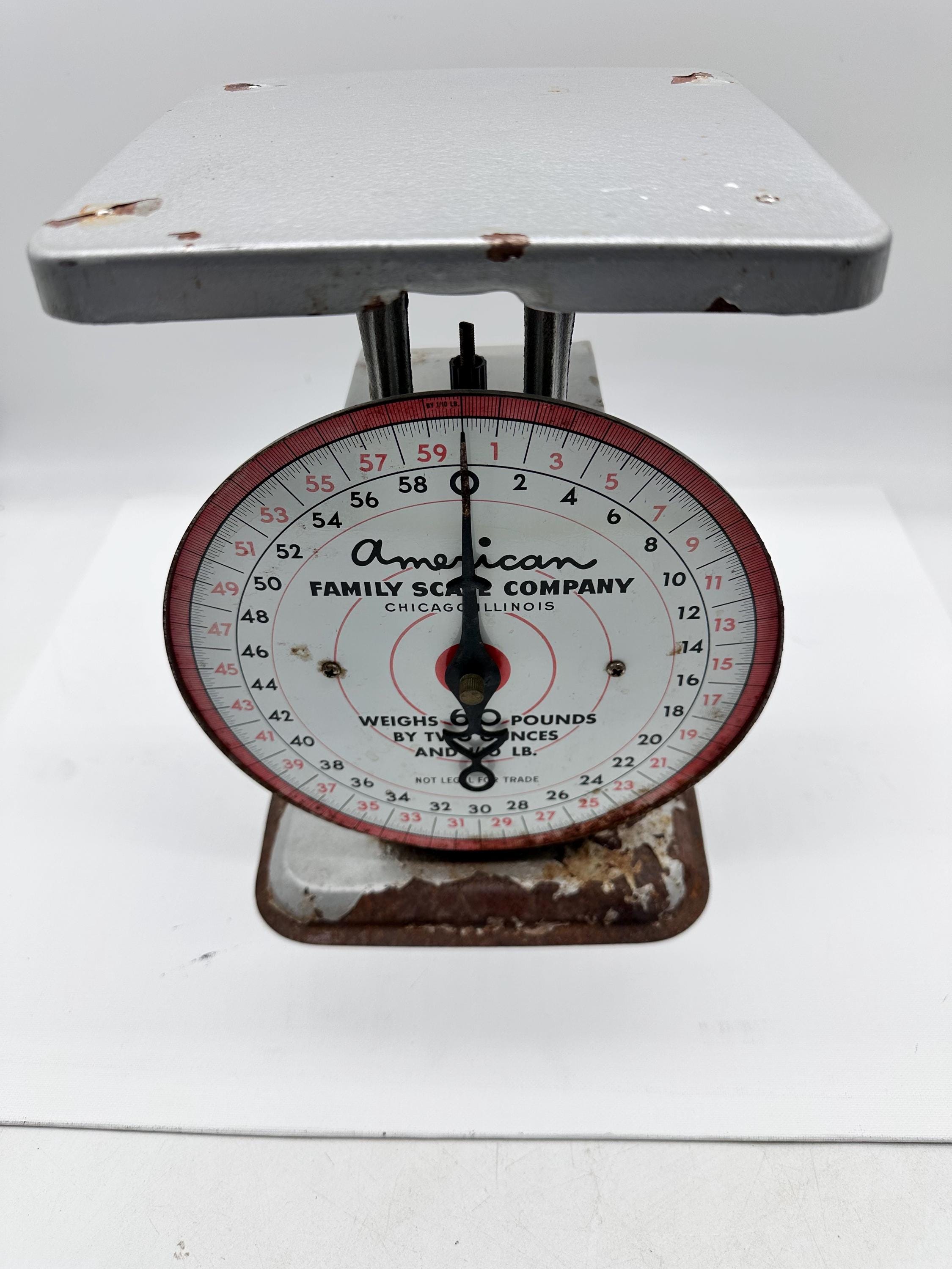 Antique American Family Scale - Etsy