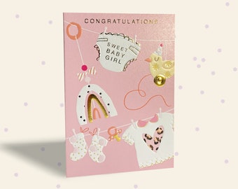 Carte Bébé Fille