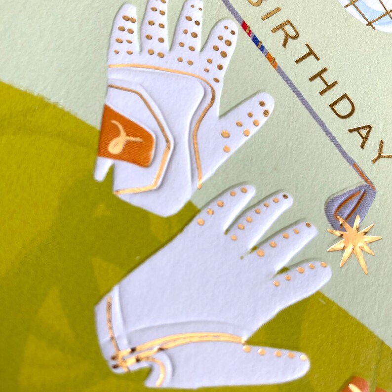 Carte d'anniversaire de golf image 4