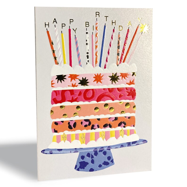 Carte de gâteau d'anniversaire image 3