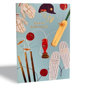 Carte d’anniversaire de cricket image 2