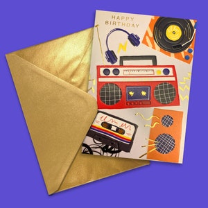 Carte d'anniversaire de musique image 4