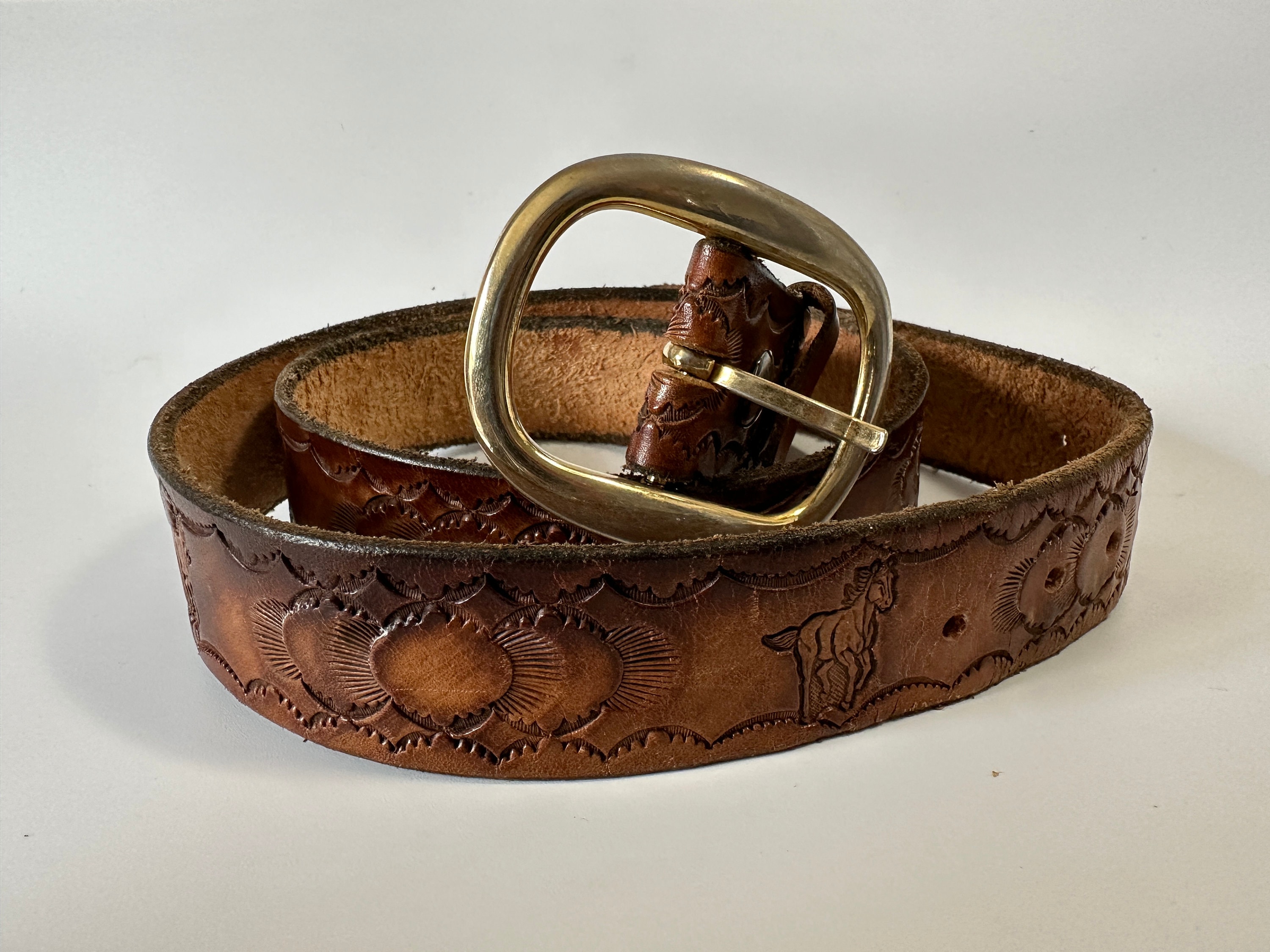 Men's Full Grain Leather Belt - Etsy