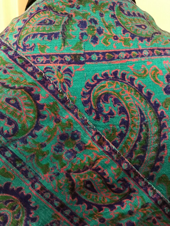 Beautiful Rectangular Silk Scarf - image 6