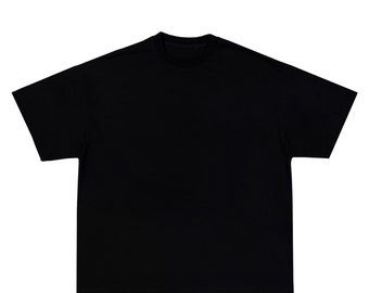 Black T-Shirt Mock-ups Digital File