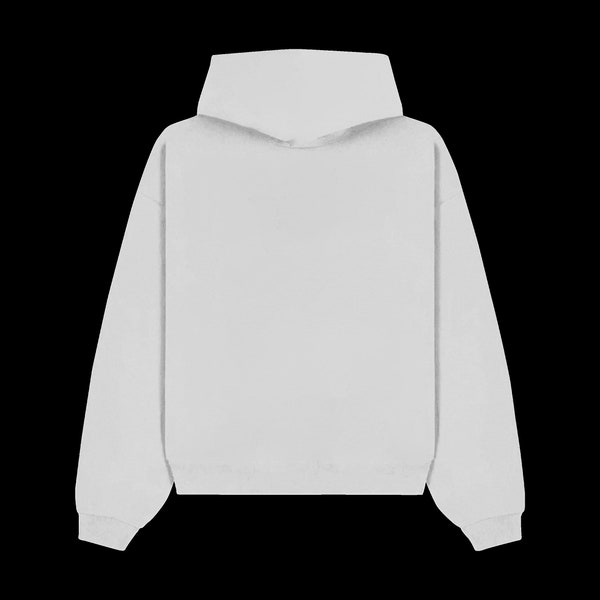 Blank Heavyweight Pullover Hoodie Mockup