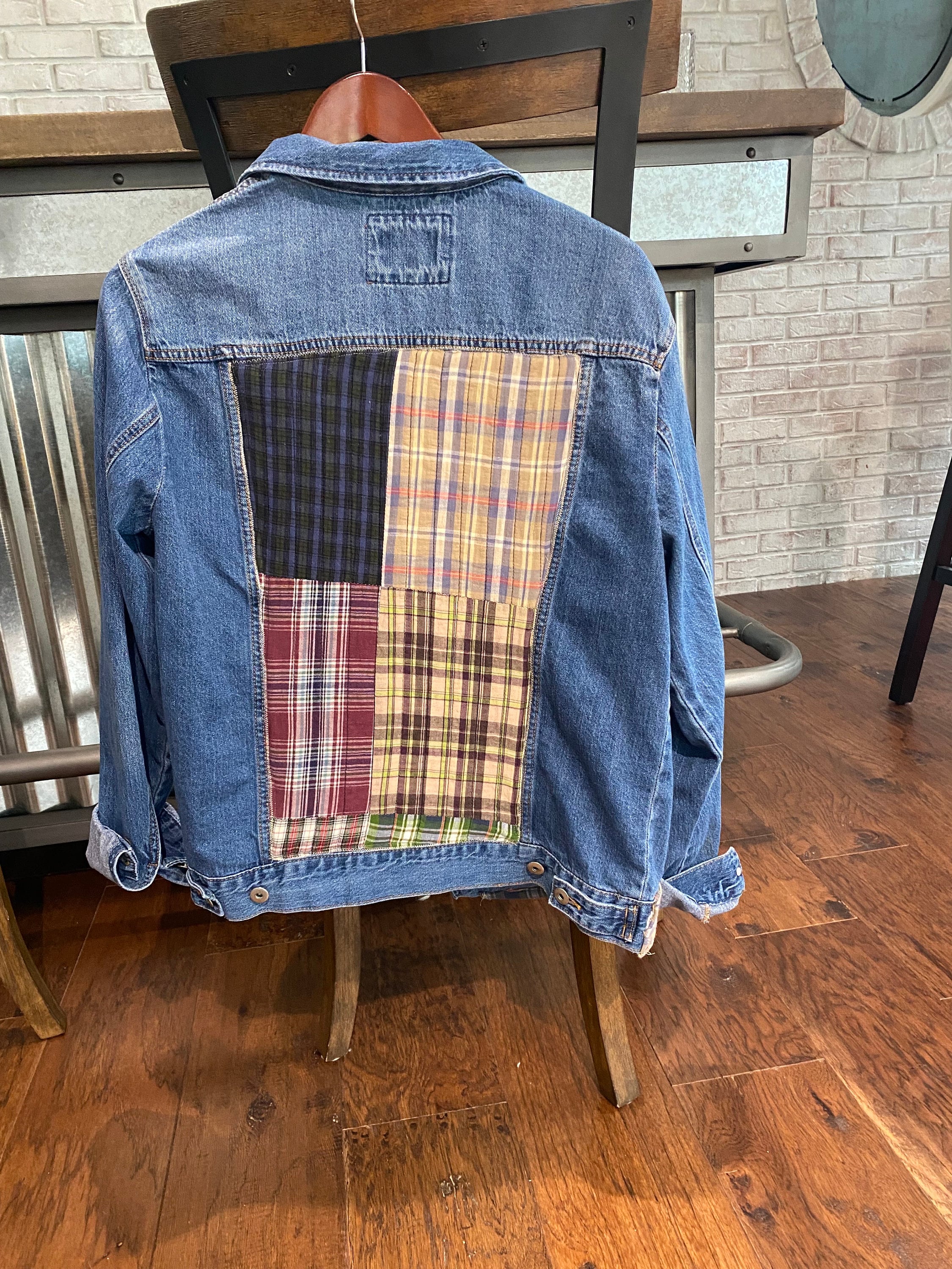 Reworked Jean Jacket - Etsy