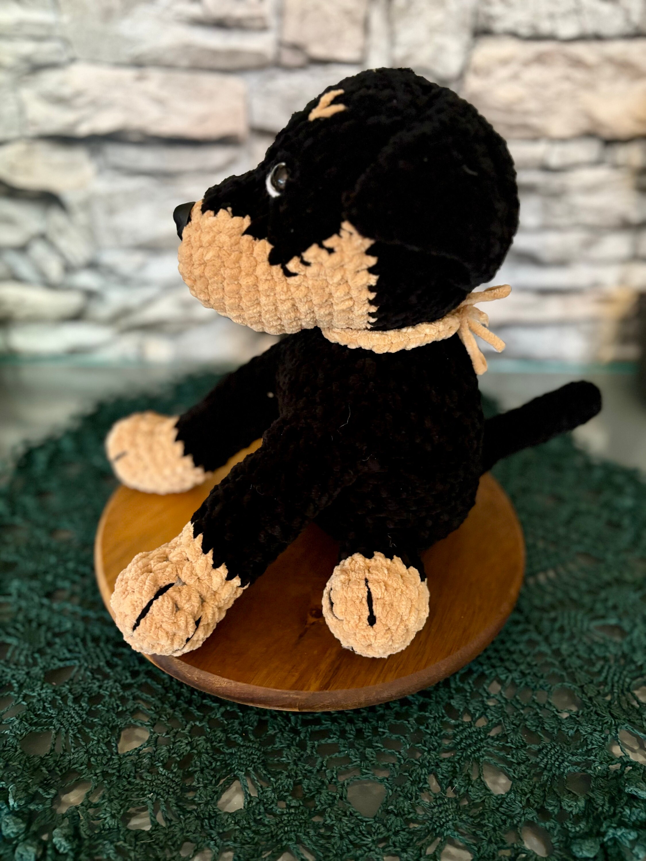 Ruby the Rottweiler Plushie-made TO ORDER - Etsy
