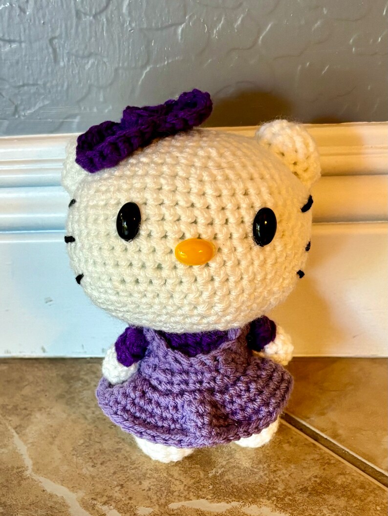 Crocheted Hello Kitty Etsy