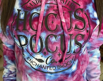 Hocus Pocus Tie Dye Sweatshirt