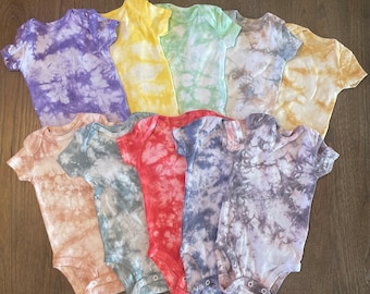 Customizable Tie-Dye Onesie