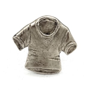 Pewter T Shirt knob made in the USA