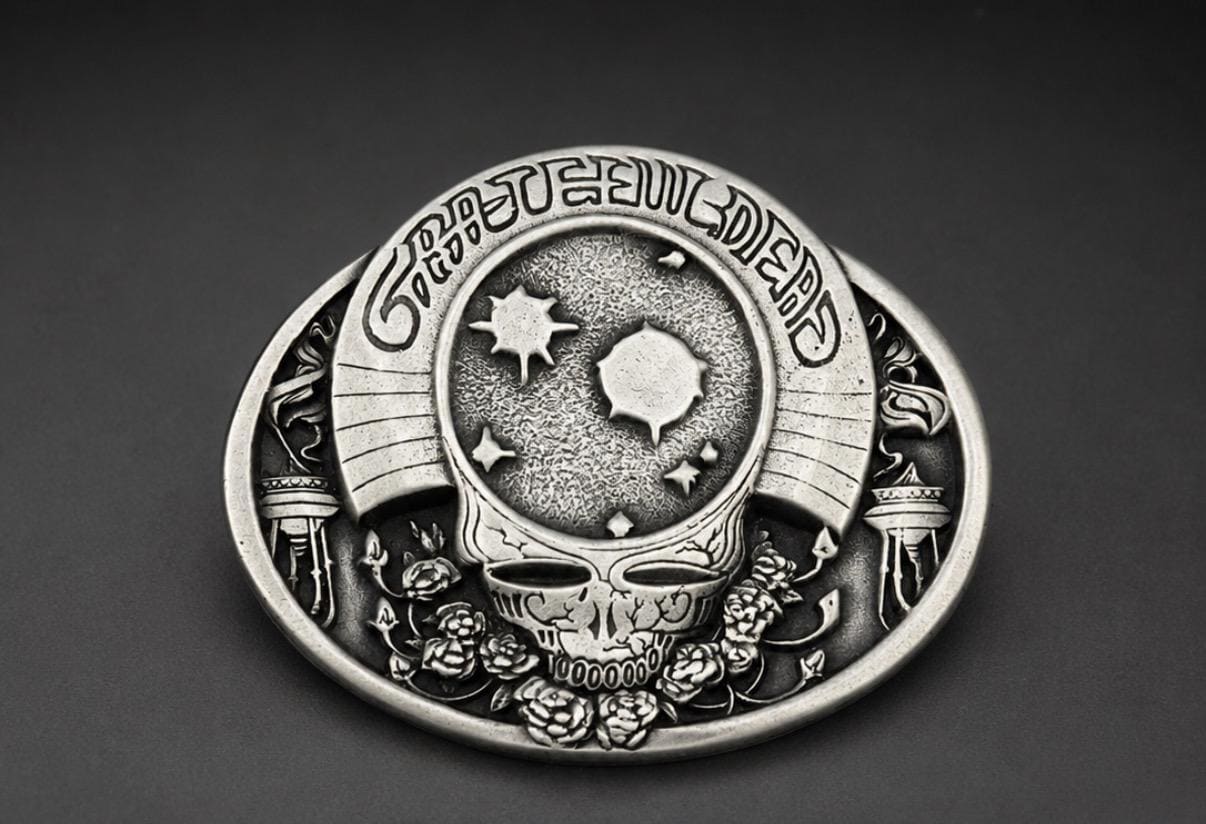 Grateful Dead Belt Buckle - Etsy