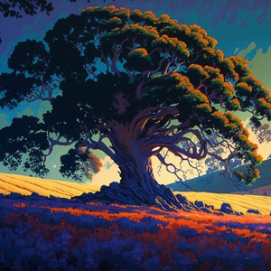 Loan Oak Tree, 1000pcs, Jigsaw Puzzle for Adults, Colorful Puzzle, Valentine&#39;s Day, Gift For Puzzle Lover, Jigsaw Puzzle
