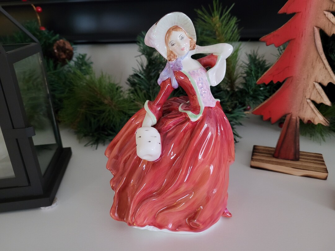 Vintage Royal Doulton Autumn Breezes HN 1934, Collectible Porcelain