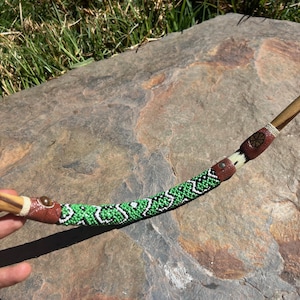 Long, Beaded Handmade Bone  Tepi