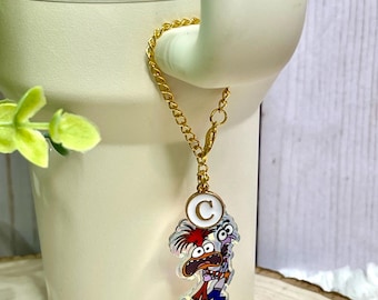 Anxiety Tumbler handle charm personalized tumbler charm insideout Gift for Her Straw Tumbler personalized charm for women charm for tumbler