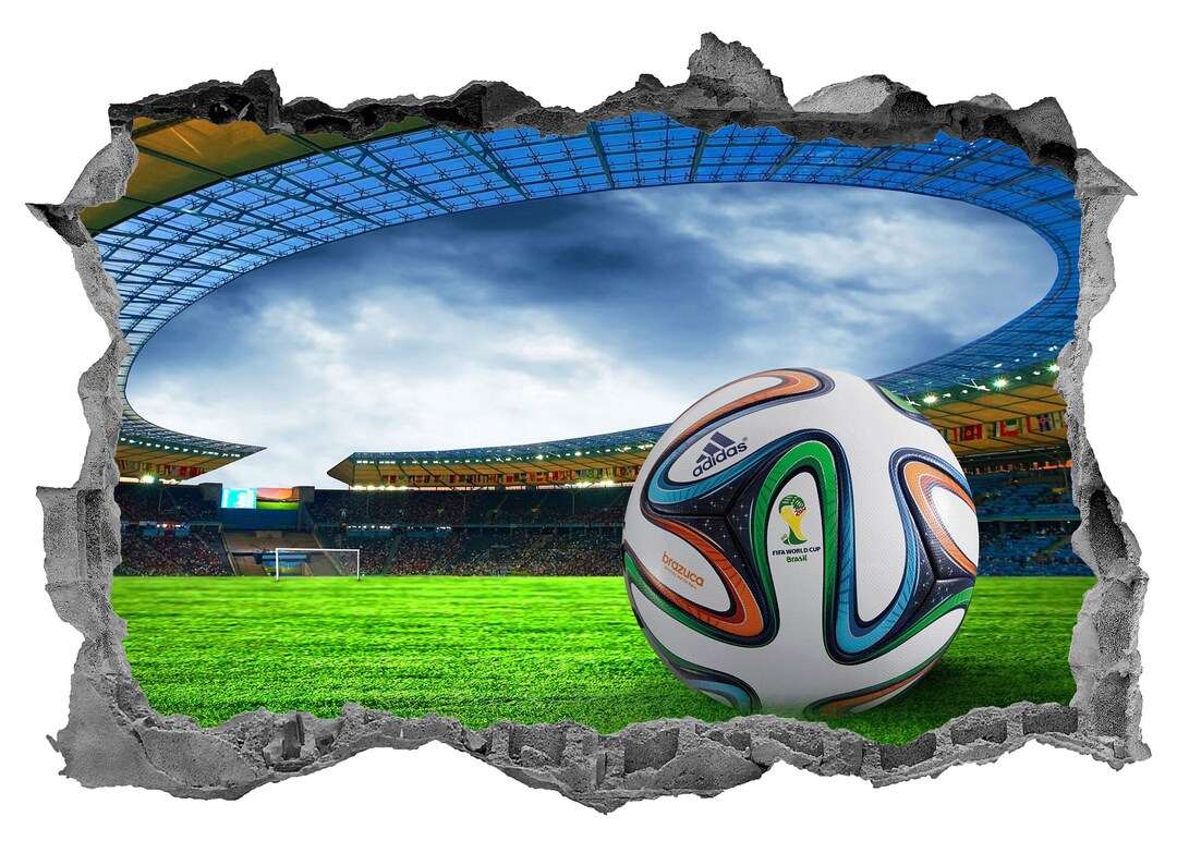 Football Stadium Wall Art Sports Decals Football Stickers Etsy