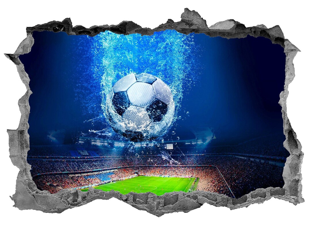 Football Stadium Wall Art Decals Football Stickers Decor Sports Nursery Bedroom Home Print