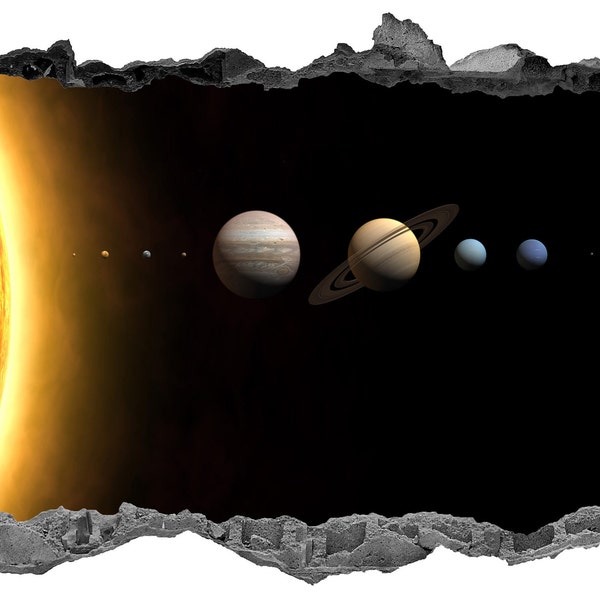 Space Wall Decals Etsy UK