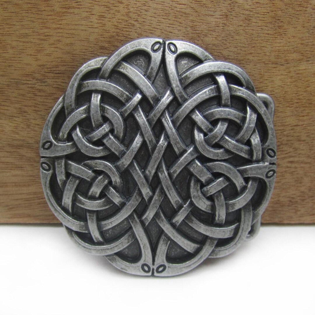 Celtic Knot Belt Buckle Western Belt Buckle Cowboy Buckle Etsy