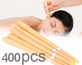 400pcs – Ear Candles – Buy Bulk - Made With Natural Beeswax - Wholesale