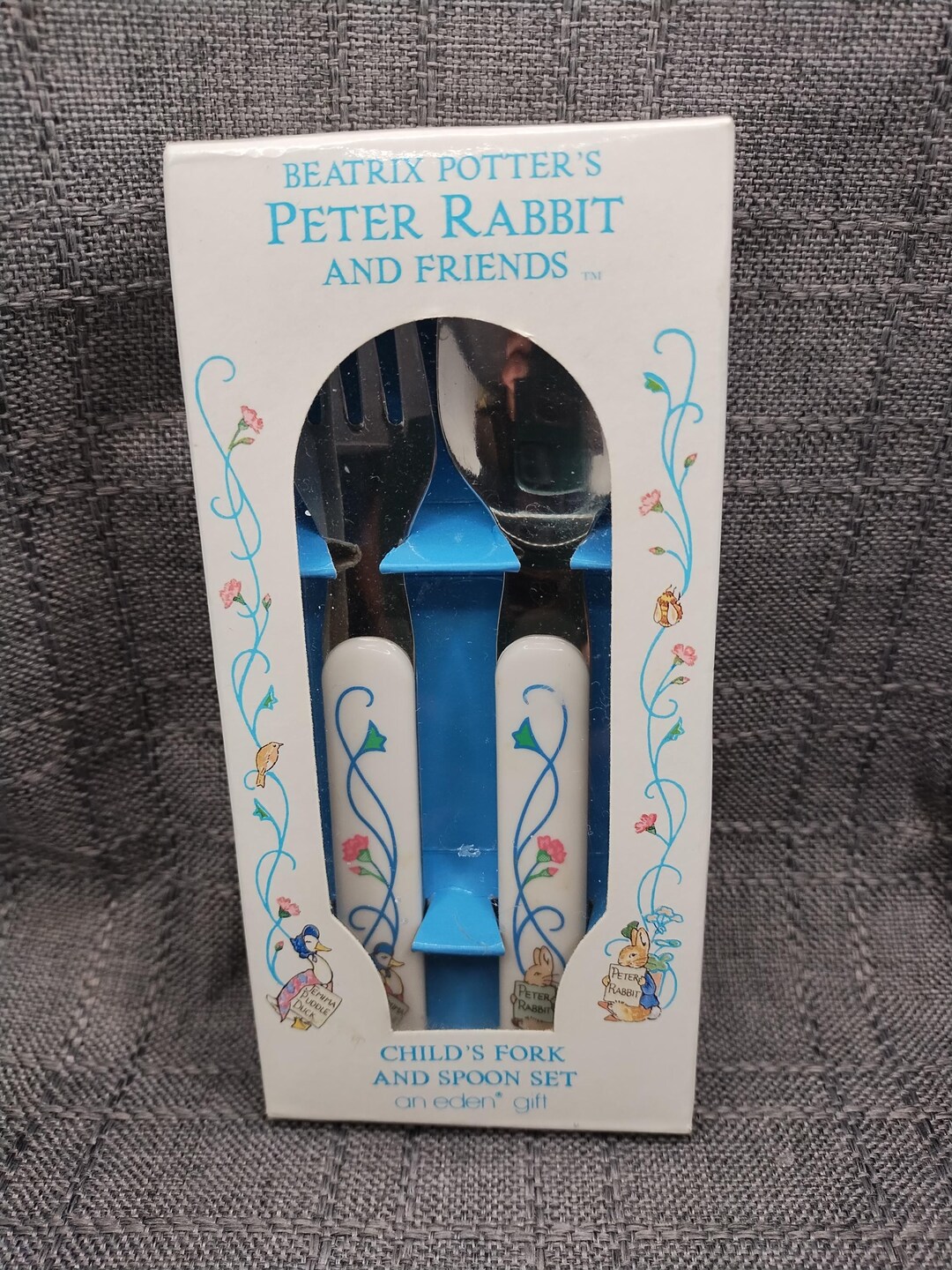 Peter Rabbit Child's Fork and Spoon Set - Etsy