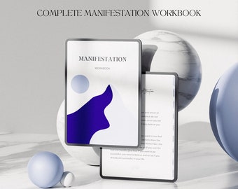 Manifestation Journal Pages Digital Manifestation Workbook Money Manifestation Self Care Journal Law of Attraction Planner Manifesting Guide