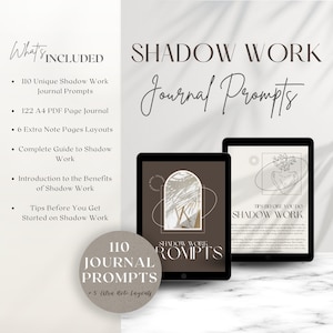 Shadow Work Journal Prompts for Mental Health Imprimible Shadow Work Prompts for Healing Inner Journal Digital Shadow Work Workbook