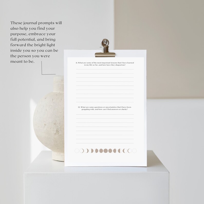 150 Journal Prompts for Mental Health Digital Journal Prompts for Anxiety Prompts Journal Self