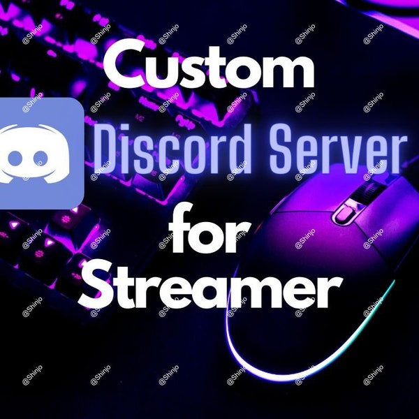 Discord Server Template Etsy