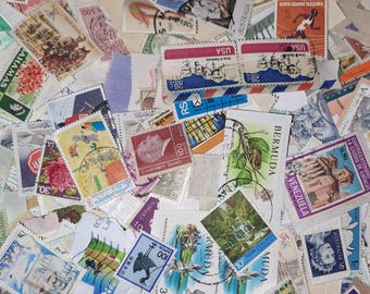 Pack of Used World Postage Stamps