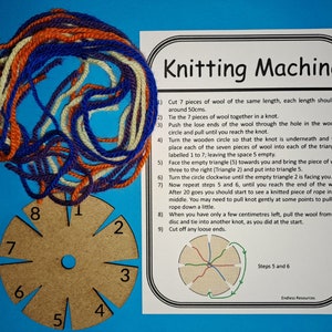 I-cord Knitter Machine, Hand-operated Knitting Machine, Tricotin
