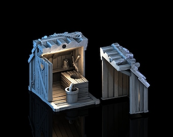 Medieval Town Set 10 - Outhouse